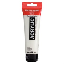 Talens Amsterdam Akrilik Boya 120 ml Titanium White 105 - Amsterdam