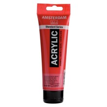 Talens Amsterdam Akrilik Boya 120 ml Transparent Red Medium 317 - Amsterdam