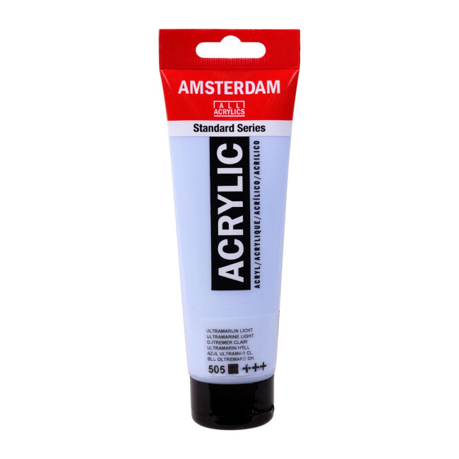 Talens Amsterdam Akrilik Boya 120 ml Ultramarine Light 505 - Amsterdam