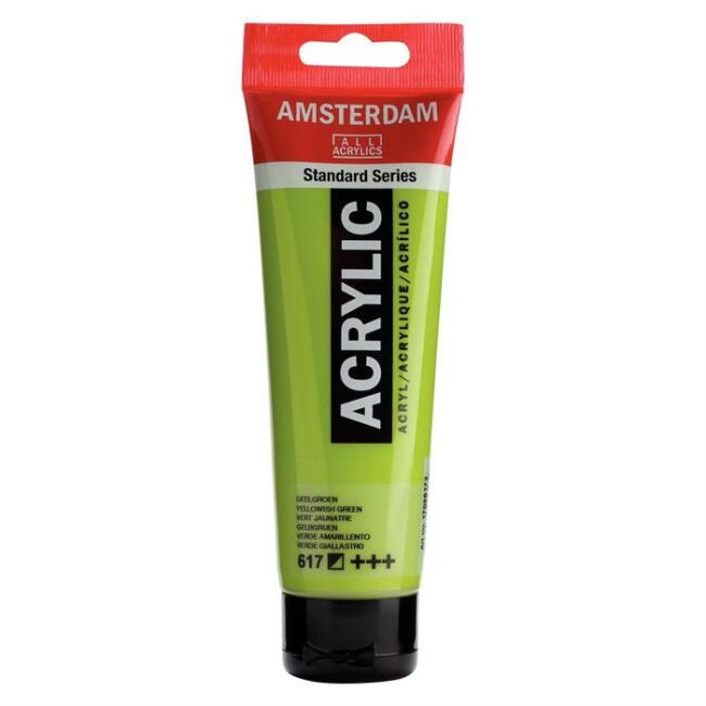 Talens Amsterdam Akrilik Boya 120 ml Yellowish Green 617 - 1