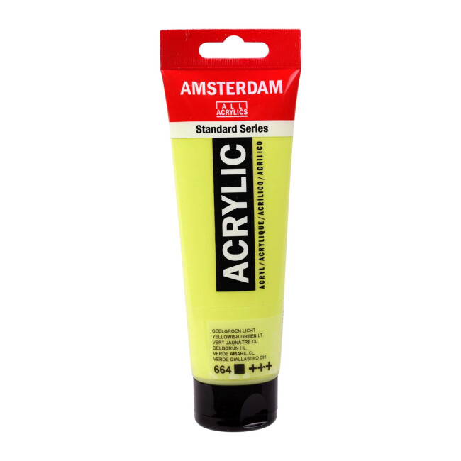 Talens Amsterdam Akrilik Boya 120 ml Yellowish Green Light 664 - Amsterdam