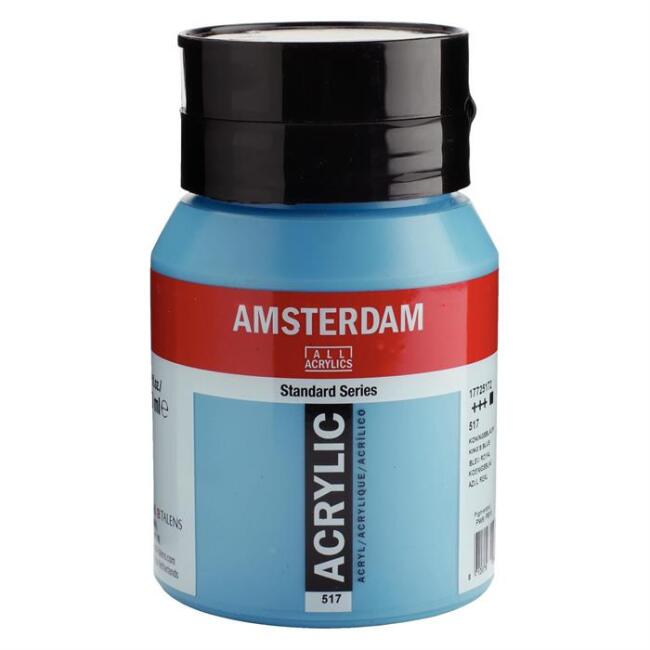 Talens Amsterdam Akrilik Boya 500 ml King’s Blue 517 - 1