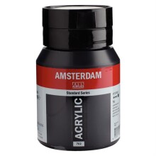 Talens Amsterdam Akrilik Boya 500 ml Lamp Black 702 - Amsterdam