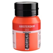 Talens Amsterdam Akrilik Boya 500 ml Naphthol Red Light 398 - Amsterdam