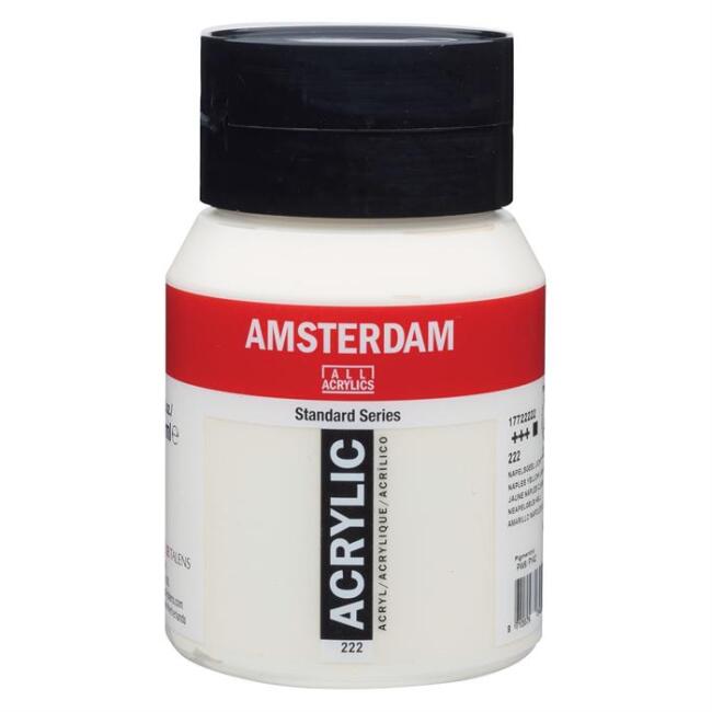 Talens Amsterdam Akrilik Boya 500 ml Naples Yellow Light 222 - 1