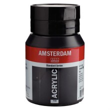 Talens Amsterdam Akrilik Boya 500 ml Oxide Black 735 - Amsterdam