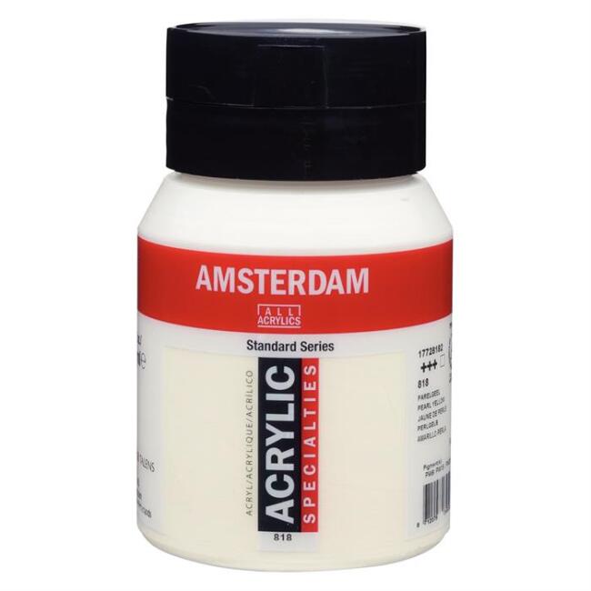 Talens Amsterdam Akrilik Boya 500 ml Pearl Yellow 818 - 1