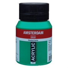 Talens Amsterdam Akrilik Boya 500 ml Permanent Green Deep 619 - Amsterdam