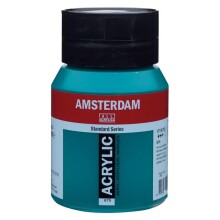 Talens Amsterdam Akrilik Boya 500 ml Phthalo Green 675 - 1