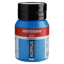 Talens Amsterdam Akrilik Boya 500 ml Primary Cyan 572 - Amsterdam