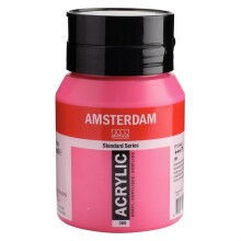 Talens Amsterdam Akrilik Boya 500 ml Quinacridone Rose 366 - Amsterdam