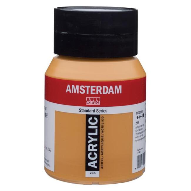 Talens Amsterdam Akrilik Boya 500 ml Raw Sienna 234 - 1