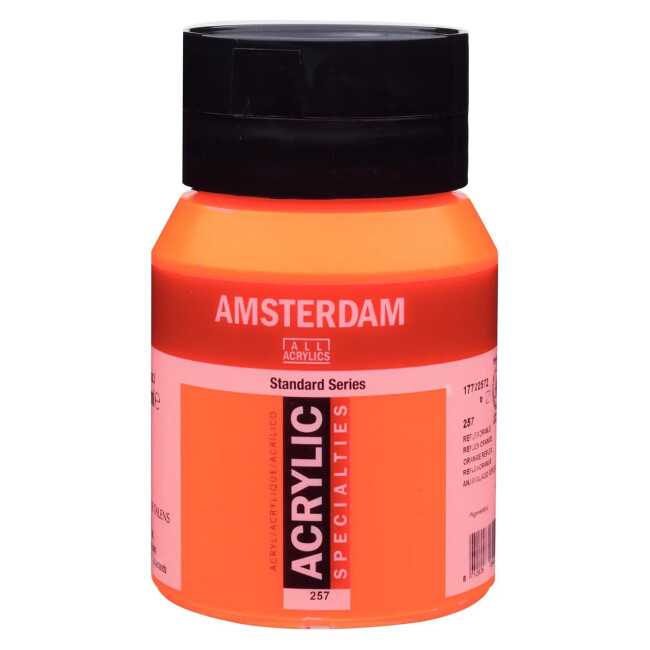 Talens Amsterdam Akrilik Boya 500 ml Reflex Orange 257 - Amsterdam