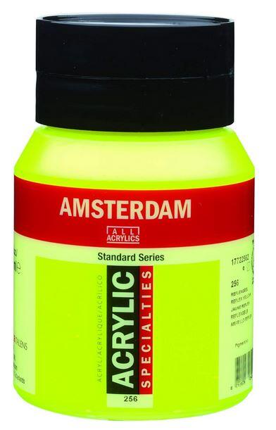Talens Amsterdam Akrilik Boya 500 ml Reflex Yellow 256 - 1