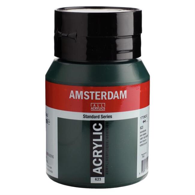 Talens Amsterdam Akrilik Boya 500 ml Sap Green 623 - 1