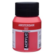 Talens Amsterdam Akrilik Boya 500 ml Transparent Red Medium 317 - Amsterdam