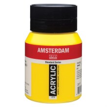 Talens Amsterdam Akrilik Boya 500 ml Transparent Yellow Medium 272 - Amsterdam