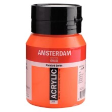 Talens Amsterdam Akrilik Boya 500 ml Vermilion 311 - Amsterdam