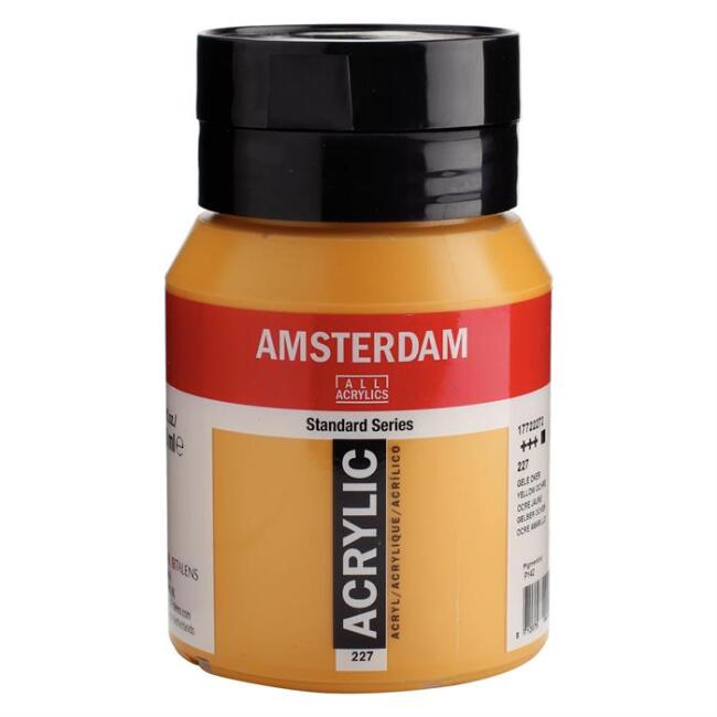 Talens Amsterdam Akrilik Boya 500 ml Yellow Ochre 227 - 1