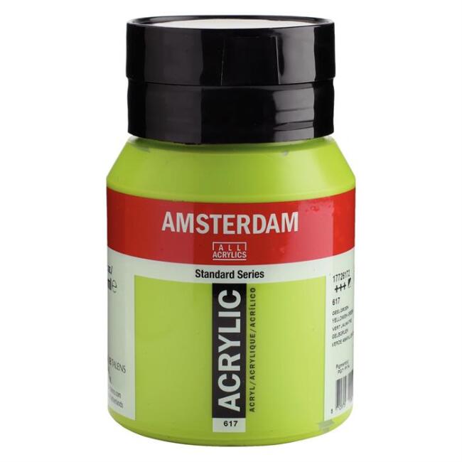 Talens Amsterdam Akrilik Boya 500 ml Yellowish Green 617 - 1