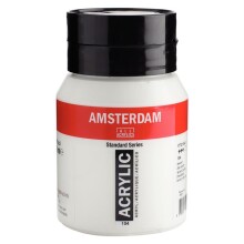 Talens Amsterdam Akrilik Boya 500 ml Zinc White 104 - 1