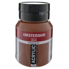 Talens Amsterdam Akrilik Boya 600 ml Burnt Sienna 411 - Amsterdam