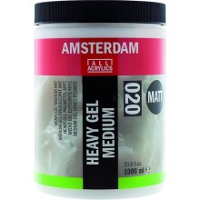 Talens Amsterdam Akrilik Heavy Gel Matt Medium 1000 ml N:20 - Amsterdam