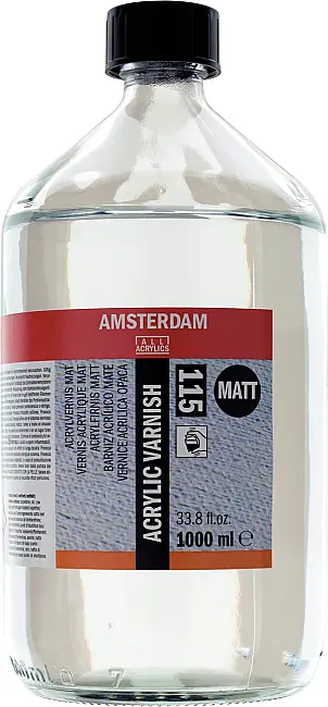Talens Amsterdam Akrilik Mat Vernik 1000 ml Acrylic Varnish Mat 115 - 1