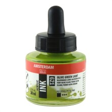 Talens Amsterdam Akrilik Mürekkep 30 ml Olive Green Light 621 - Amsterdam