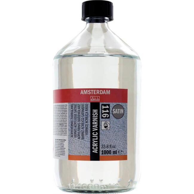 Talens Amsterdam Akrilik Saten Vernik 1000 ml Acrylic Varnish Satin 116 - 1