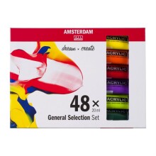 Talens Amsterdam Akrilik Set 48x20 ml - Amsterdam