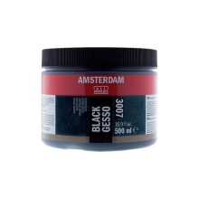 Talens Amsterdam Black Gesso 500 ml - Talens