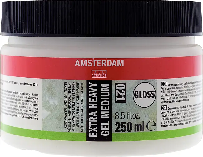 Talens Amsterdam Extra Heavy Gel Medium Gloss (250Ml.) - 1