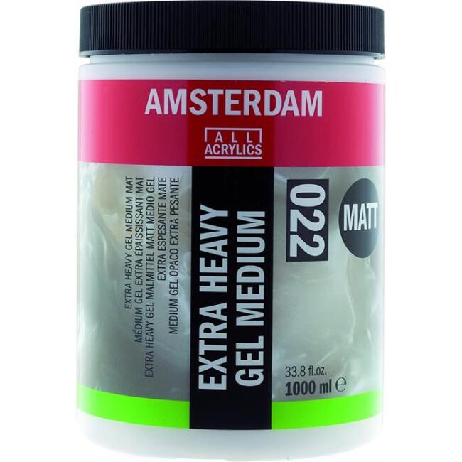 Talens Amsterdam Extra Heavy Gel Medium Matt 1000 ml - 1