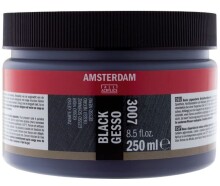 Talens Amsterdam Gessa Siyah 250 ml - AMSTERDAM