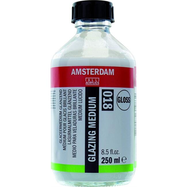 Talens Amsterdam Glazing Medium Parlak 250 ml - 1