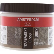 Talens Amsterdam Transparan Gesso 500 ml - Amsterdam