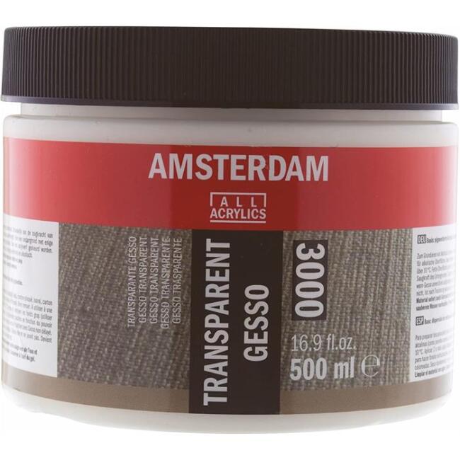 Talens Amsterdam Transparan Gesso 500 ml - 1