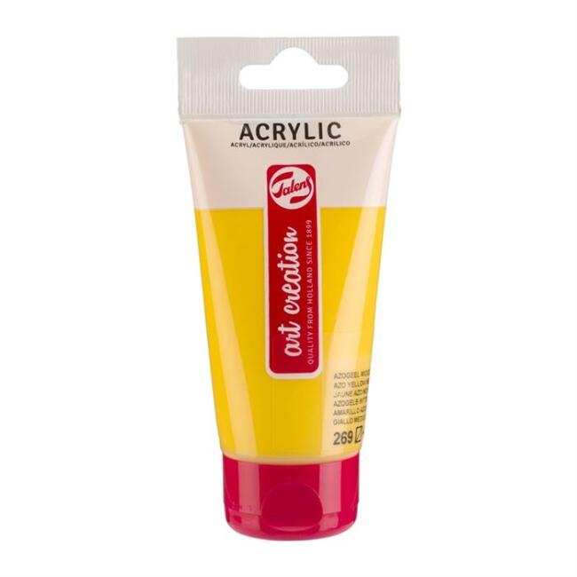 Talens Art Creation Akrilik Boya 75 ml Azo Yellow Medium 269 - 1