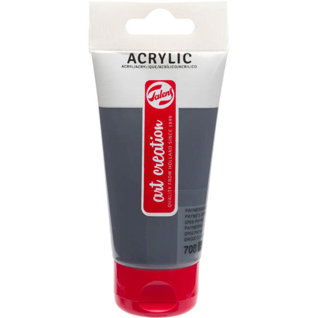 Talens Art Creation Akrilik Boya 75 ml Paynes Grey 708 - 1