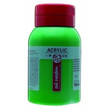 Talens Art Creation Akrilik Boya 750 ml Permanent Green Light 618 - Art Creation