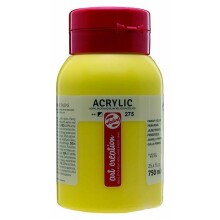 Talens Art Creation Akrilik Boya 750 ml Primary Yellow 275 - Art Creation