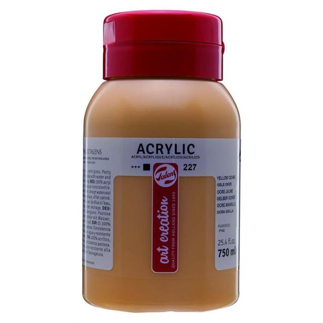 Talens Art Creation Akrilik Boya 750 ml Yellow Ochre 227 - 1