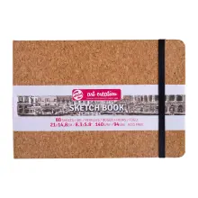 Talens Art Creation Cork Sketch Book Eskiz Defteri 140 gr 21x14.8 cm 80 Yaprak 9314055M - 1