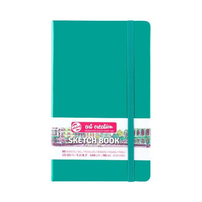 Talens Art Creation Forest Green Kapak Eskiz Defteri 140 g 13x21cm 80 Yaprak - 1