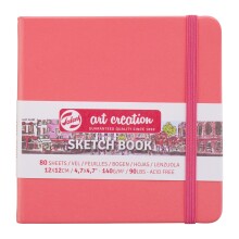 Talens Art Creation Sketch Book Eskiz Defteri 80 Yaprak 140 g 12x12 cm Mercan - Art Creation (1)