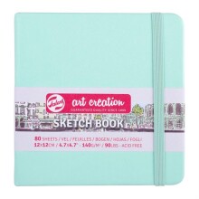 Talens Art Creation Sketch Book Eskiz Defteri 80 Yaprak 140 g 12x12 cm Taze Nane - Art Creation