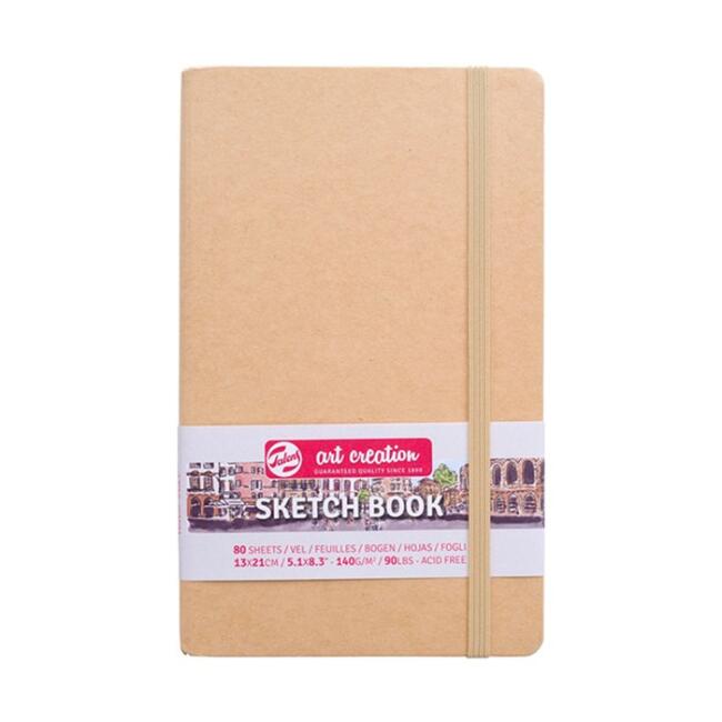 Talens Art Creation Sketch Book Eskiz Defteri 80 Yaprak 140 g 13x21 cm Kraft - 1