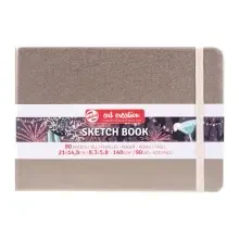 Talens Art Creation Sketch Book Eskiz Defteri 80 Yaprak 140 g 21x14,8 cm Champagne Pink 9314245M - 1