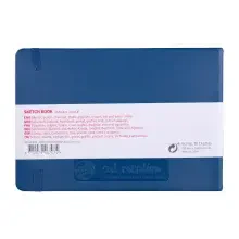 Talens Art Creation Sketch Book Eskiz Defteri 80 Yaprak 140 g 21x14,8 cm Navy Blue 9314235M - Art Creation (1)